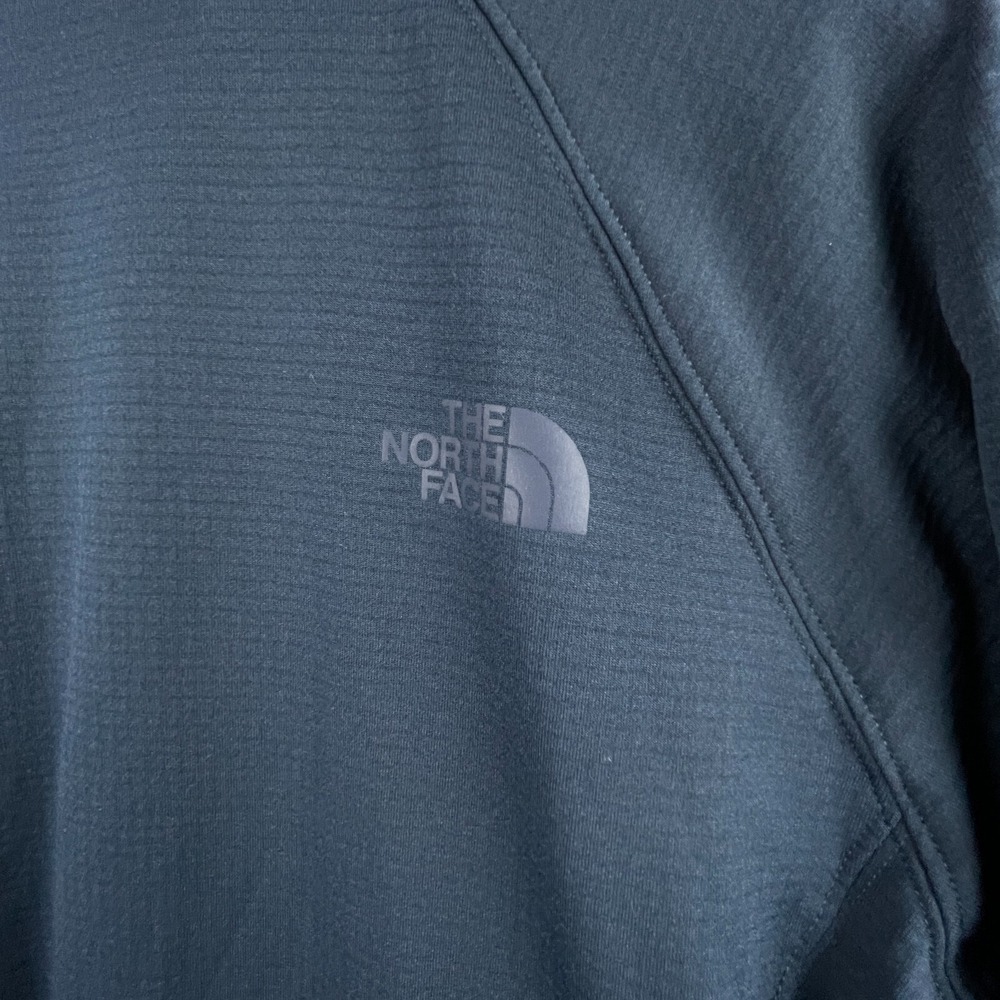 The North Face Jacket Mens Large Blue Mountain Peaks Full Zip Fleece Track - Picture 10 of 13